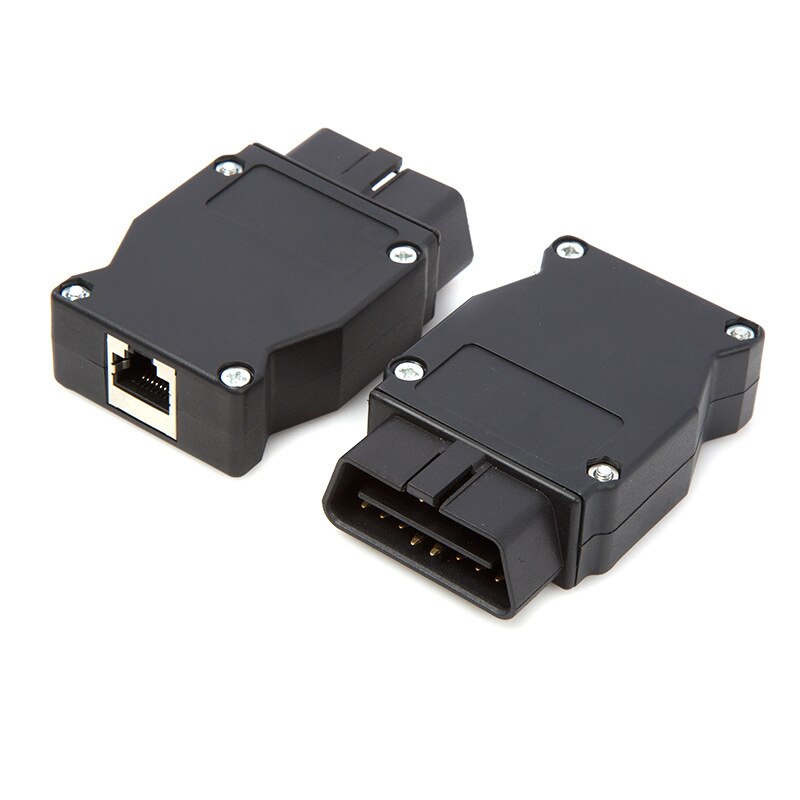 16Pin Mannelijke Obd Plug Adapter Voor Bmw Enet Ethernet Icom Code Scanner OBD2 16Pin Connector Internet Interface Poort Voor bmw Auto