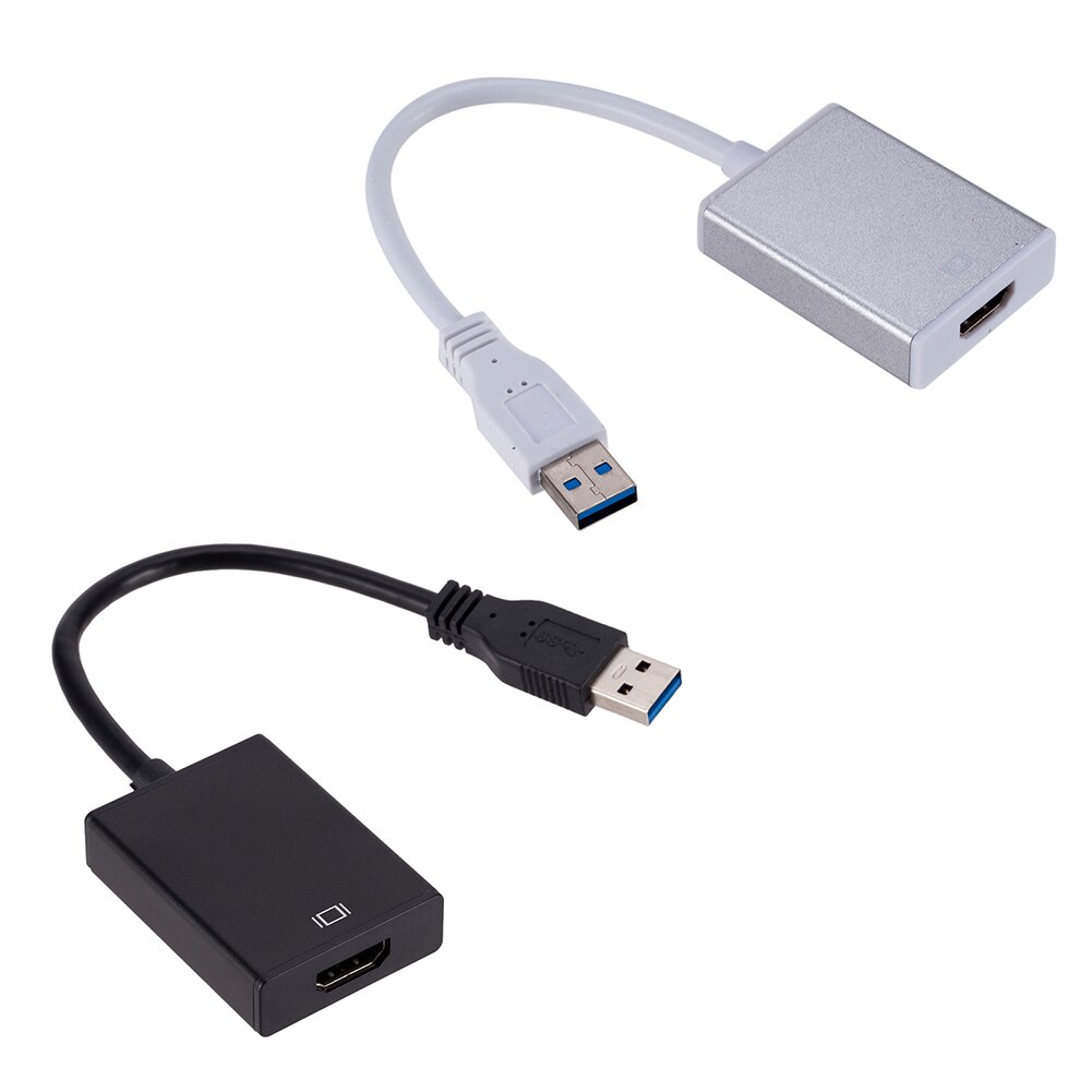 Usb 3.0 Naar 1080P Hd Hdmi-Compatibel Video Kabel Adapter Converter Externe Grafische Kaart Voor Windows 8 7