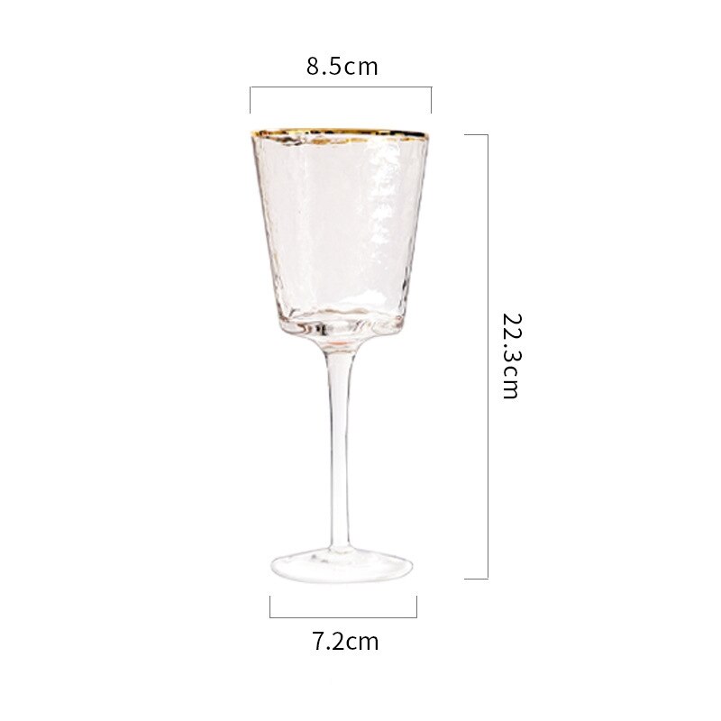 Phnom Penh Crystal Glass Small Wine Glasses Champagne Glasses European Tall Wine Glasses Glass Red Wine Glasses: A1