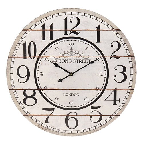 Horloge Murale Hall de Gare Londres Vintage Coconut