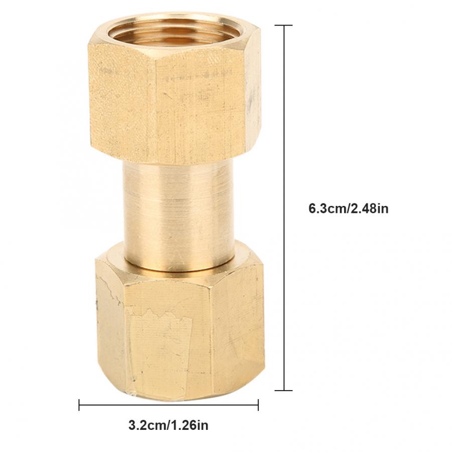 argon regulator adapter cga -320 til cga -580 sylinder adapter karbondioksid til argon regulator