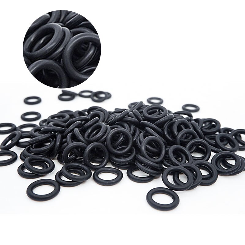 50 kpl/erä kumirengas nbr tiiviste o-rengas 2.4mm paksuus  od7/8/9/10/11/12/13/14/15/16/17/18/19/20mm o rengastiiviste tiivistealuslevy