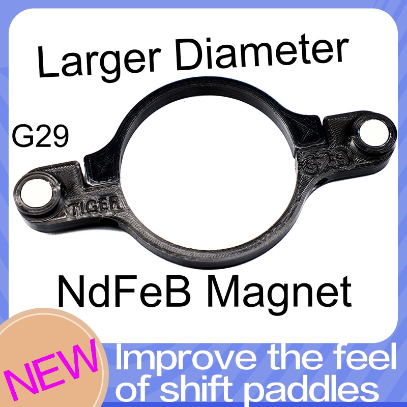For logitech G29 G923 SHIFTER MOD Magnet Shifter Paddles MOD Improve Feel NdFeB Magnet SIMRACING sim racing