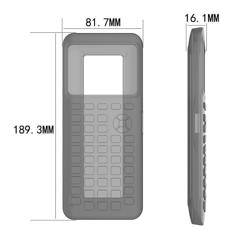 Calculator Silicone Case For Instruments TI-84 Plus CE Ultra-thin TPU Protective Cover For Instruments TI-84 Plus CE Calculator