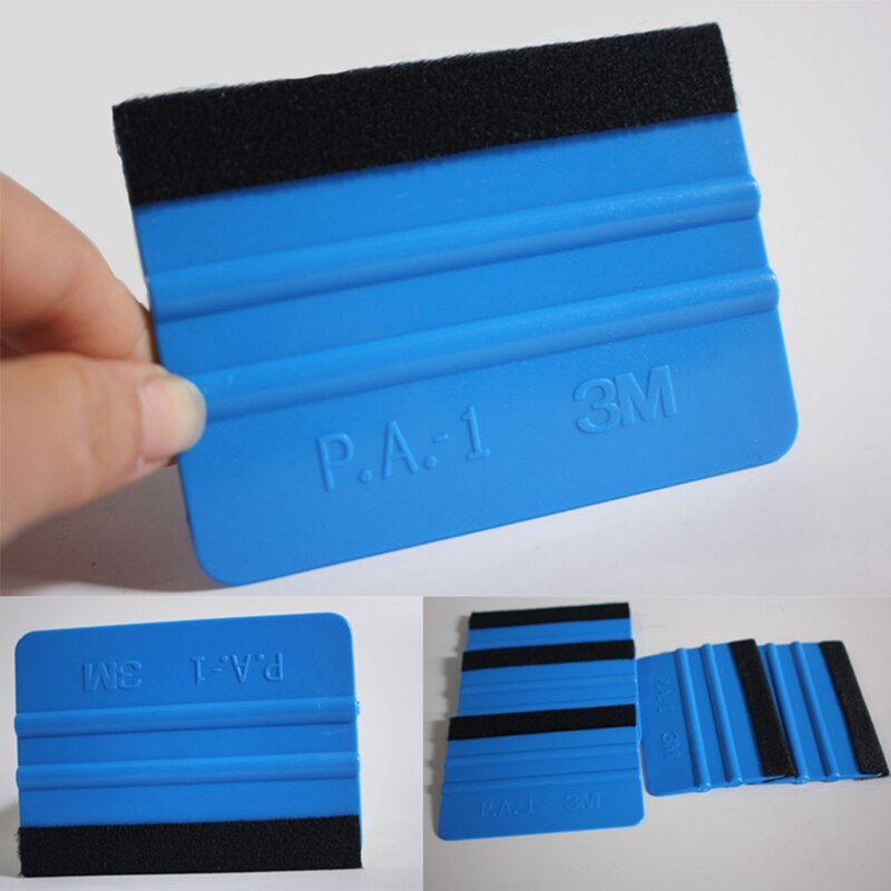 Vinyl Film Car Felt Edge Squeegee Scraper Auto Car Styling Window Tints Tool For Car Foil Square Scraping Maintenance Accessorie