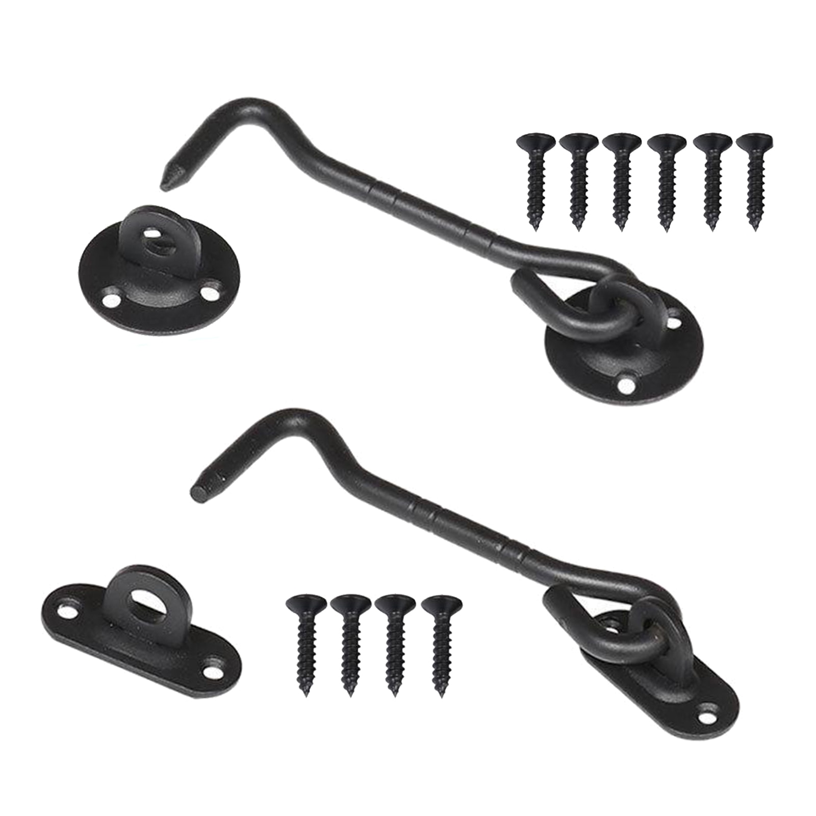 Slide Schuur Deurslot Oog Klink Privacy Haak Voor Garage Swivel Venster Shed Huis Rustieke