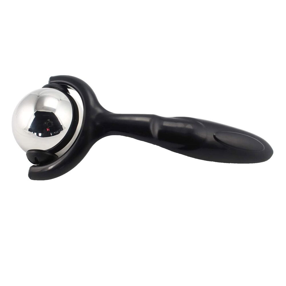 Roller Massage Bal Lichaam Nek Schouder Terug Been Massage Roller Dij Kalf Spier Fysieke Therapie Bal Rvs Gezicht