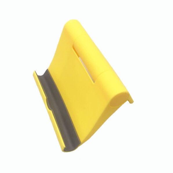Universelle metall-tablet-halterung für ipad und samsung, faltbarer tablet-ständer, flexibler tischständer für iphone und redmi: Gelb