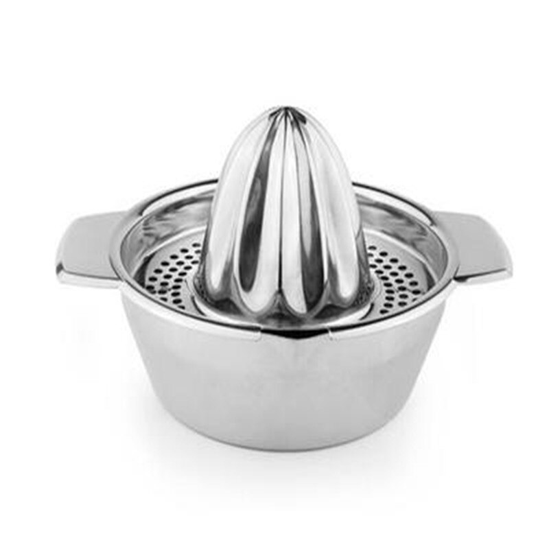 Draagbare Citruspers Roestvrij Staal Handmatige Juicer Keuken Accessoires Gereedschap Citrus 100% Ruwe Hand Geperst Sap Maker: Default Title