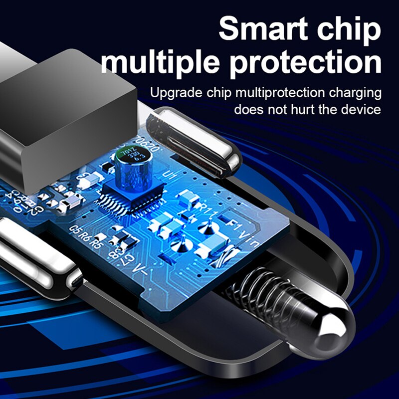 3.0 4.0 Car Quick Charger Auto USB QC3.0 Fast Charging Splitter Universal for iPhone Samsung Huawei Mobile Phone Car Chargers