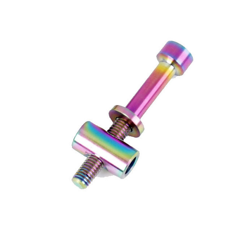 Titanium Ti M5 x 30 40 mm Inbussleutel Taper Hoofd Bout Schroef voor Fiets Stuurpen Zadelpen Fietsonderdelen accessoires