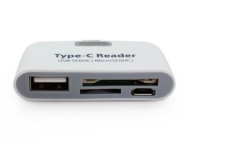 Mobiele Telefoon Kaartlezer Type-C USB2.0 U Disk Voor Macbook Kaartlezer Otg Tf Sd Kaartlezer