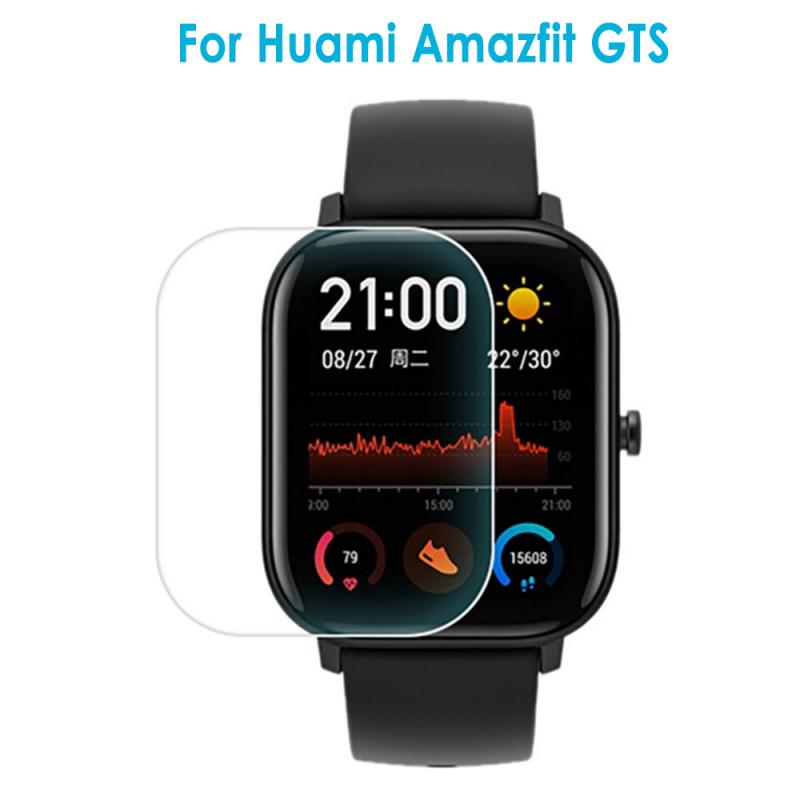 3Pcs Beschermende Volledige Film Screen Protector Volledige Cover Clear Soft Tpu Film Voor Xiaomi Huami Amazfit Gts Smart Horloge accessoires