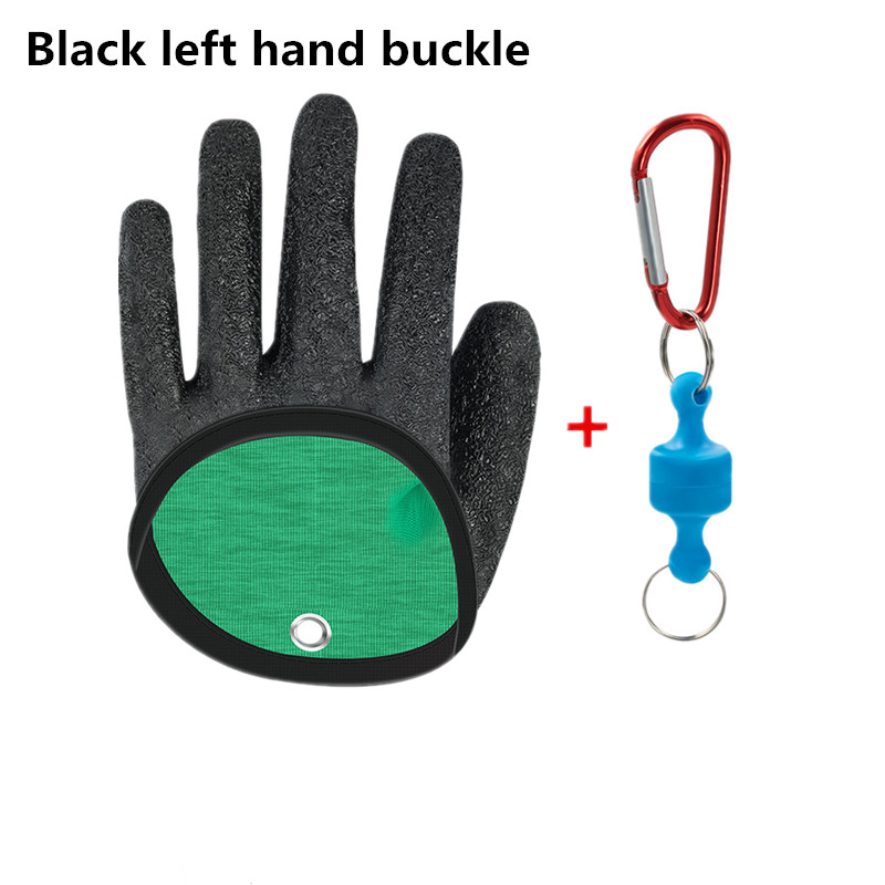 Vissershandschoenen Vangen Vis Antislip Duurzaam Gebreid Lange Vinger Waterdicht Werk Snijbestendig Handschoensluiting Links Rechts Kleding Bescherm de hand: Roze