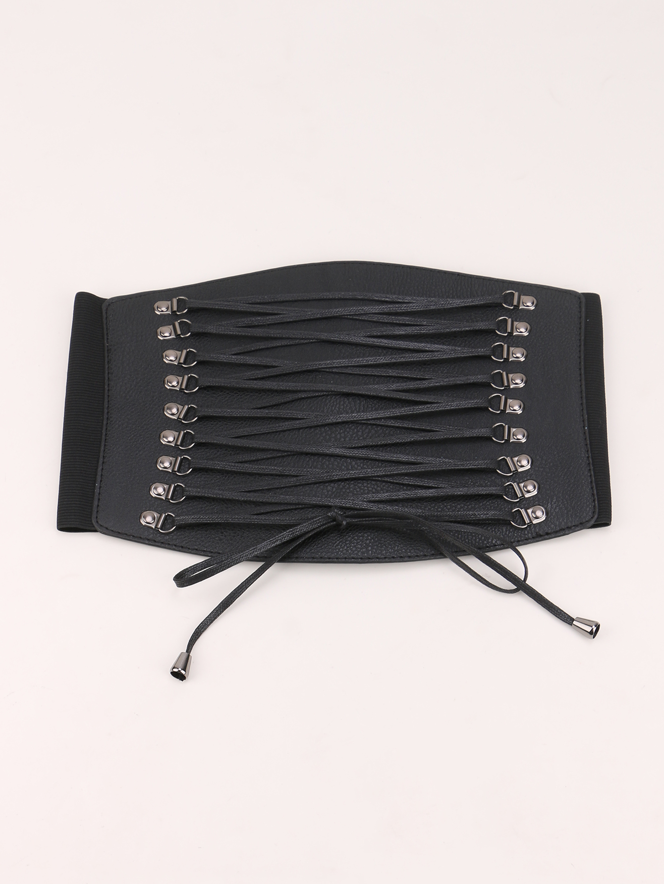 Corbata ancha Retro para mujer, ropa exterior elástica, faja decorativa para cintura, corsé, cinturones delgados, accesorios para mujer, faja