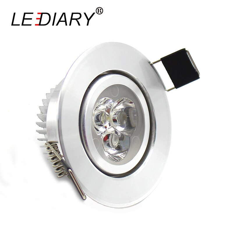 LEDIARY LED Inbouw Plafond Downlights Keuken CE Armatuur 110-240V 3W 5W 55mm 70mm 90mm Cut Gat Spot Lamp Hoek Verstelbare