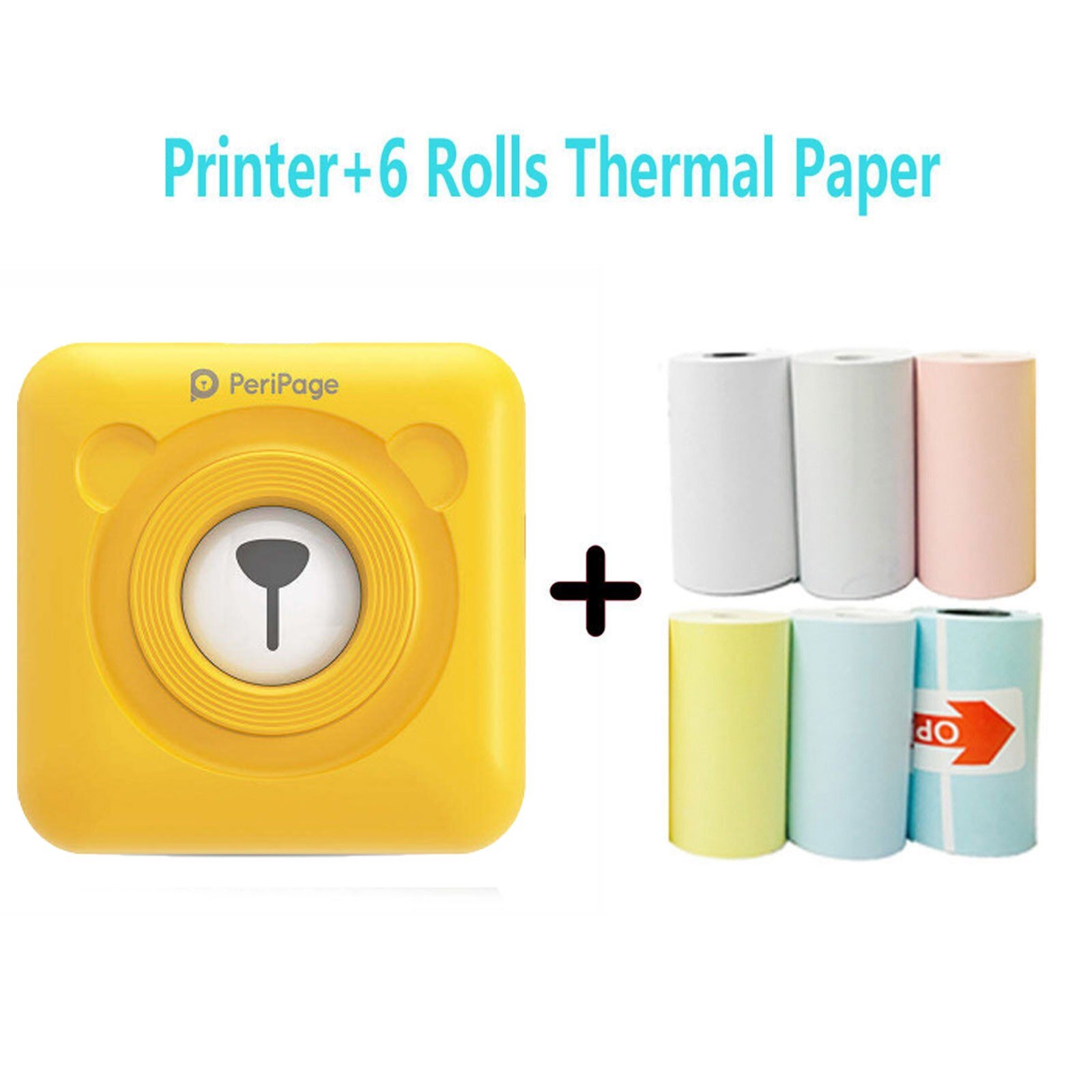 Portable Thermal Bluetooth Printer Pocket Photo Pictures Printer For Mobile Phone Ios Android Windows Impresoras Printers