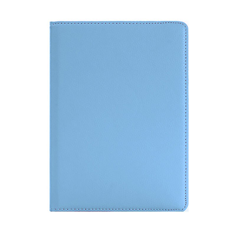 360 rotatif étui pour Samsung Galaxy Tab A 10.1 tablette SM-T510 SM-T515 10.1 ''étui Filp cuir support couverture avec stylo + Film: 360-T510.Sky Blue