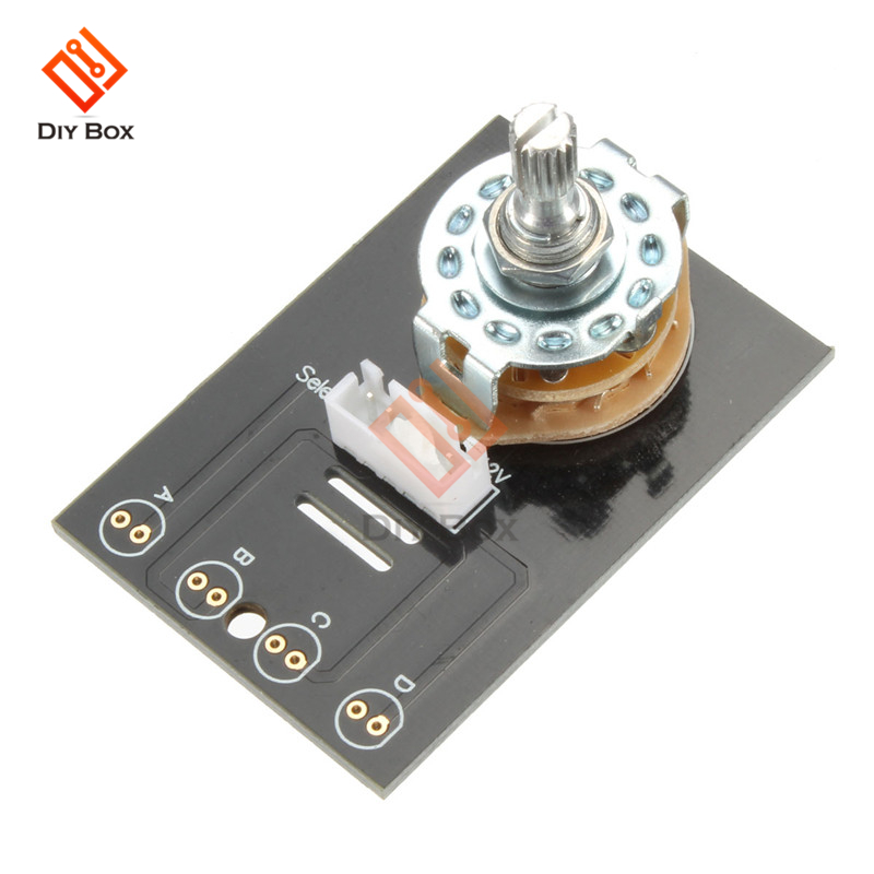Audio Input Signal Selector Relay Board 4 CH Signal Switching RCA for Amplifiers Speaker sound equipment home music diy kit