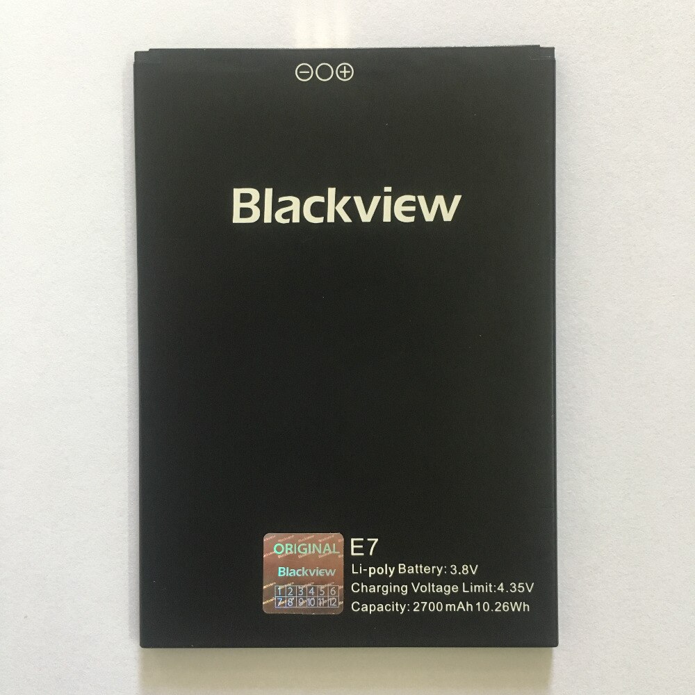 Blackview E7 E7S 2700Mah Li-Ion Batterij Backup Vervanging Accessoire Accu Voor Blackview E7 E7S