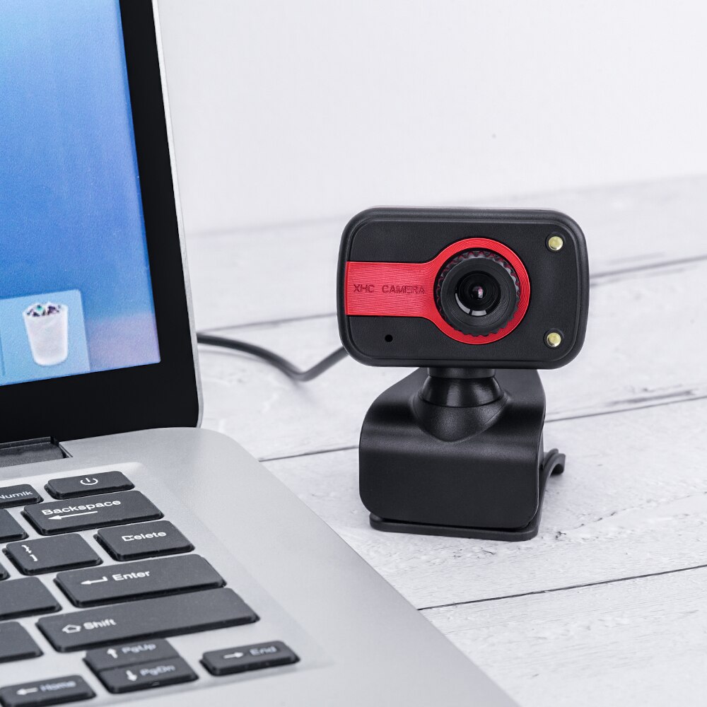 Digitale usb 50m megapixel webcam, stijlvolle draaibare camera, hd webcam met microfoon, microfoonclip voor pc, laptop, notebookcomputer