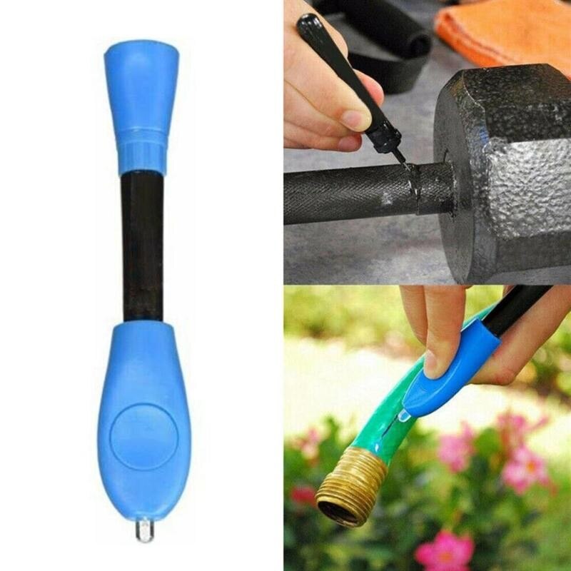 3 Second Quick Fix Liquid Glue Pen UV Light Repair Tool Super Powered Liquid Plastic Welding Compound Office Supplies