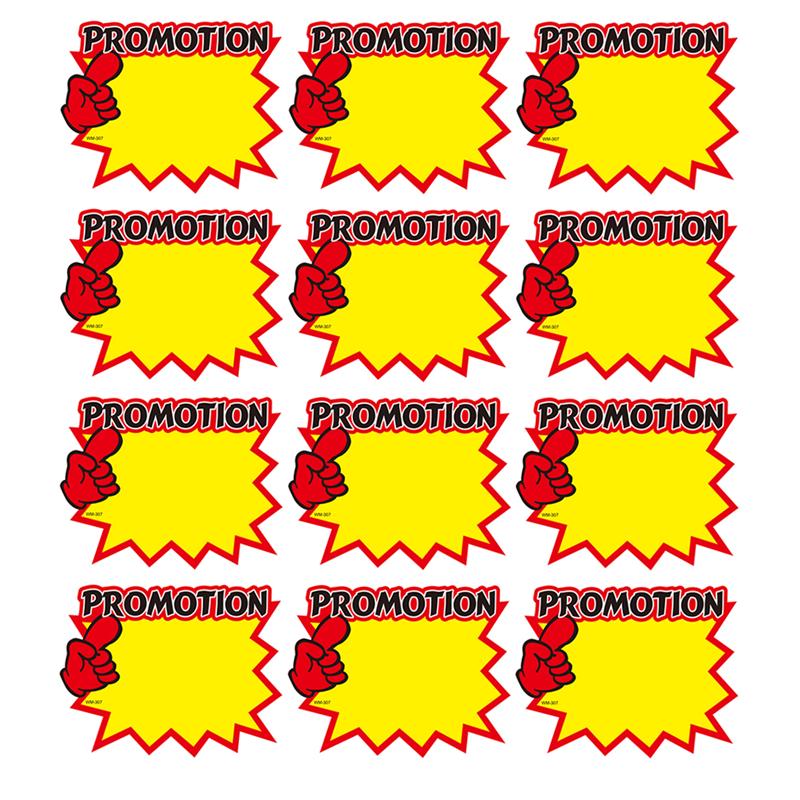 50pcs Advertising Stickers Tags Promotional Tags B... – Grandado