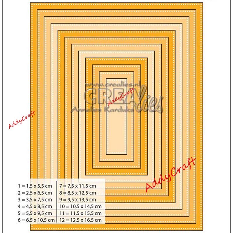 Metall Schneiden Stirbt Punkt Rahmen Schablonen Für DIY Scrapbooking Papier Hochzeit Karten Sterben Schnitte Foto Album: dunkel khaki