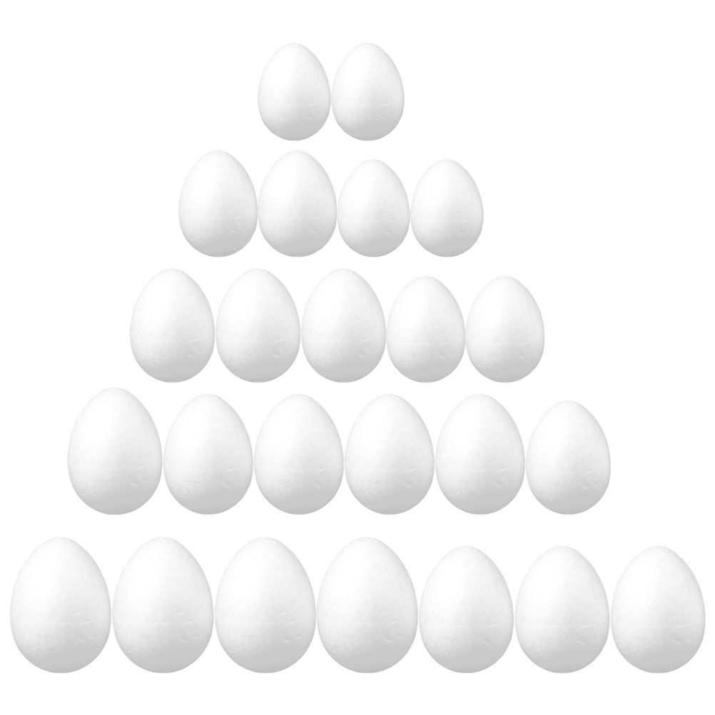 24Pcs Funny Easter DIY Eggs Eggs Easter Simulation Eggs Hand Painted Egg