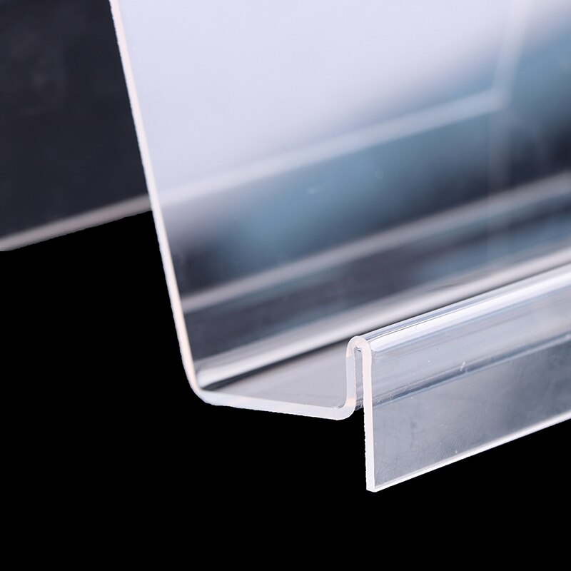 1Pcs Book Display Stand Desktop Book Holder Transparent Acrylic Book Shelf Vertical Book Textbook Display Stand Transparent