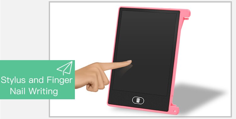 Tableta de escritura LCD de 4,4 pulgadas para niños, tablero gráfico de dibujo y pintura, , creatividad, Fantasía