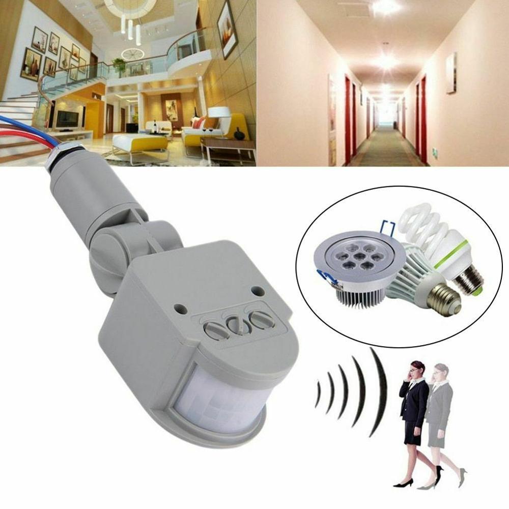 180° LED 110-220V Infrared PIR Motion Sensor Detector light Wall Outdoor wall motion sensor Light J4A3