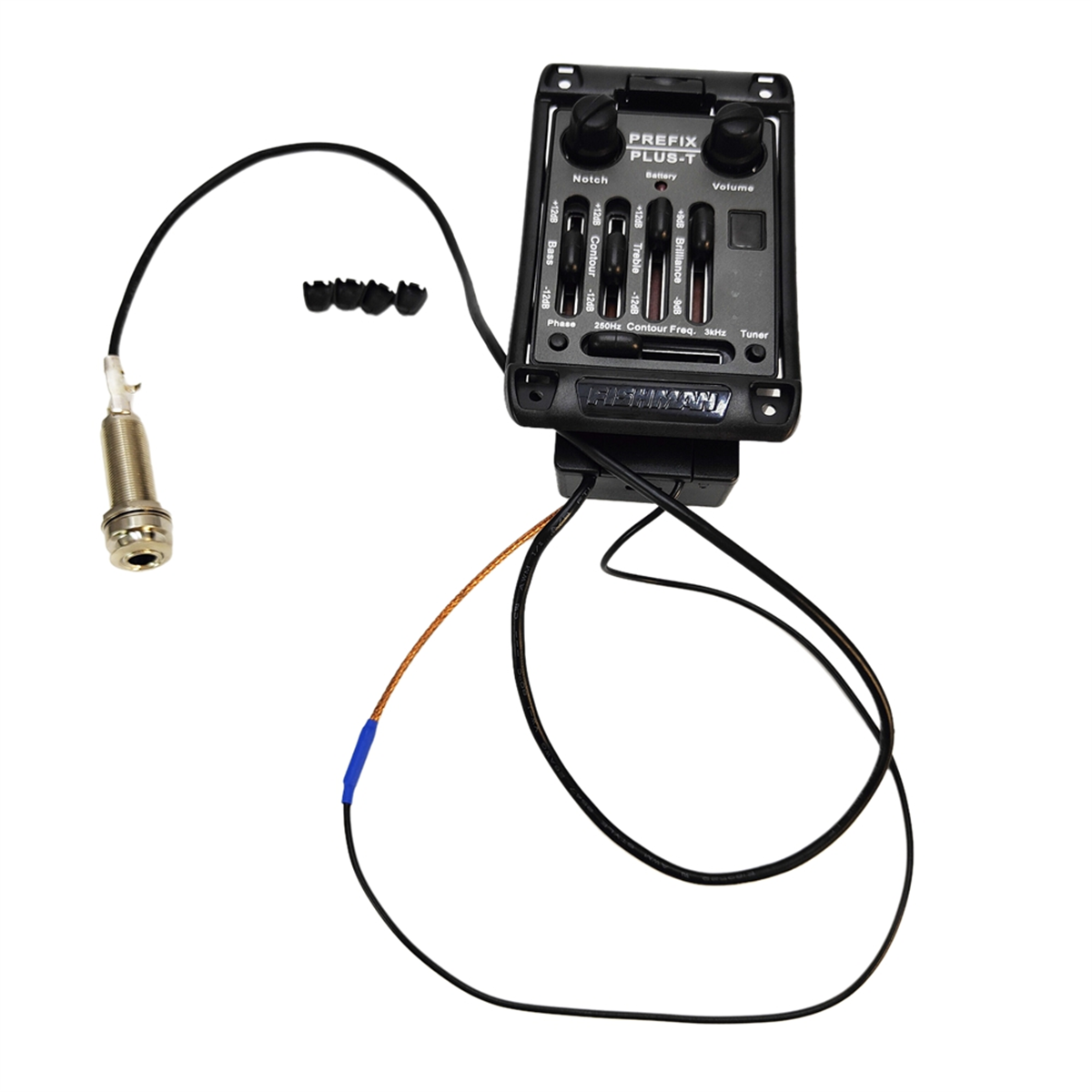 Guitar pickups prefix plus-t indbygget forforstærker matrix akustisk pickup eq equalizer med tuner soft piezo