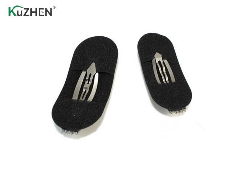 Broches para el pelo con de princesa, 2 uds., Base para el cabello, insertos de esponja para hacer moños en el pelo, accesorios de estilismo