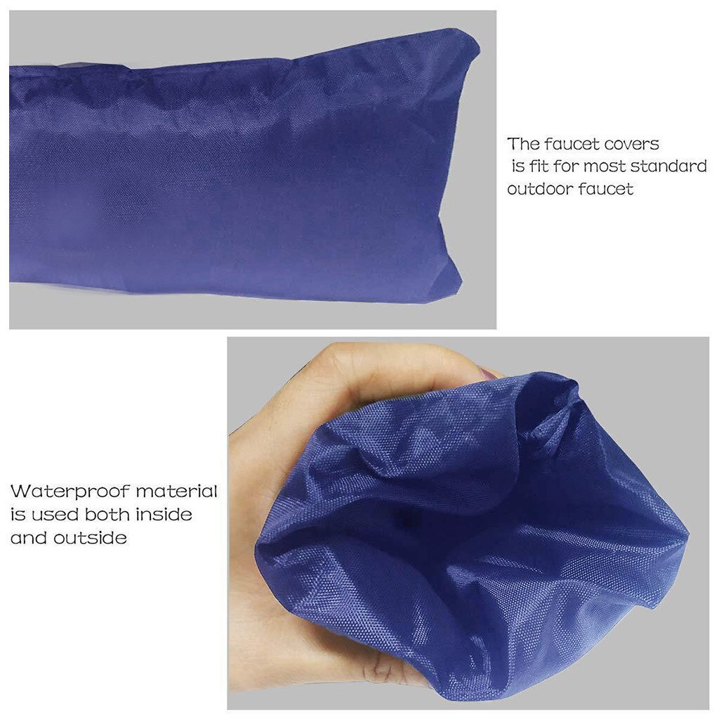 1pc Oksford tkaniny kran ogrodowy osłona kran ochrona przed zamarzaniem na zewnątrz kran mróz ochraniacz narzędzia ogrodowe gorąca sprzedaż