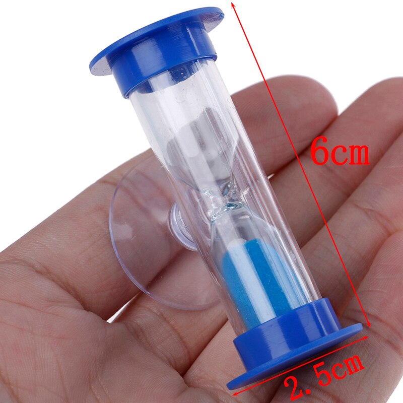 Toothbrush Swivel Sand Timer 2 Minutes Shower Timer Kids Mini Glass Sand Clock