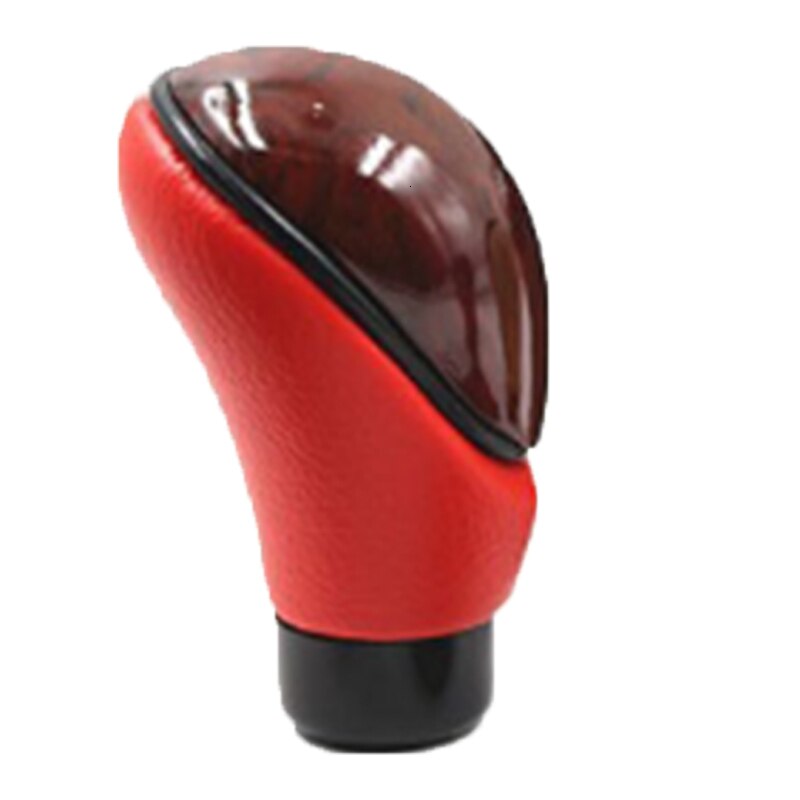 Auto schakelpook pookknop universele handgeschakelde versnellingsbak auto modificatie accessoires auto handgeschakelde versnellingsbak hendel afdekking hendel: 1 st rood