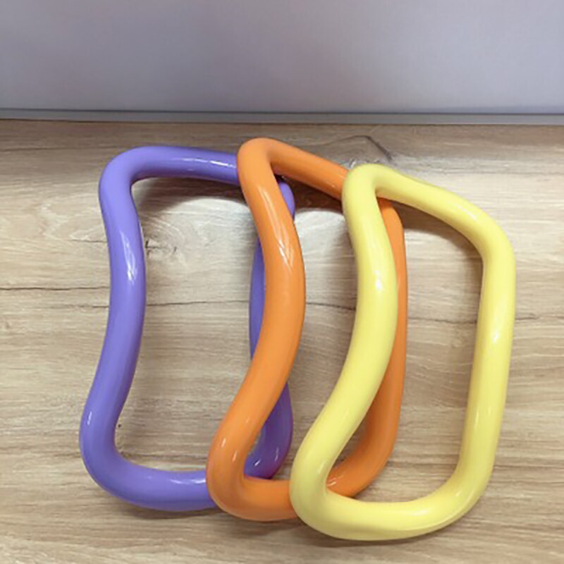 Yoga rek- en strekring fitnessring yoga assist pilates lean body fitness oefening shaping yoga cirkel magische ring