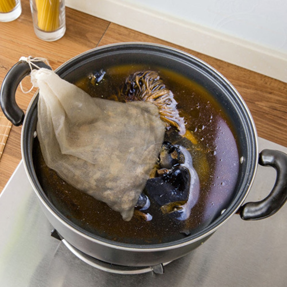 Kuchnia gotowanie torby robić przechowywania bawełna rysować kieszenie filtracyjne zupa materiały filtracyjne