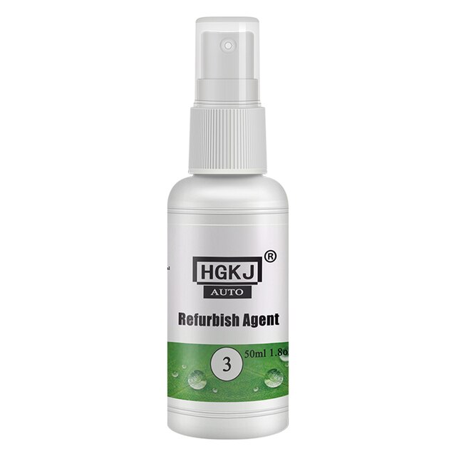 Autostoel Leer Restoreration Plastic Herstellen Vernieuwen Spuiten Auto Interieur Restorer Lederen Conditioner Auto Accessoires: 50ML