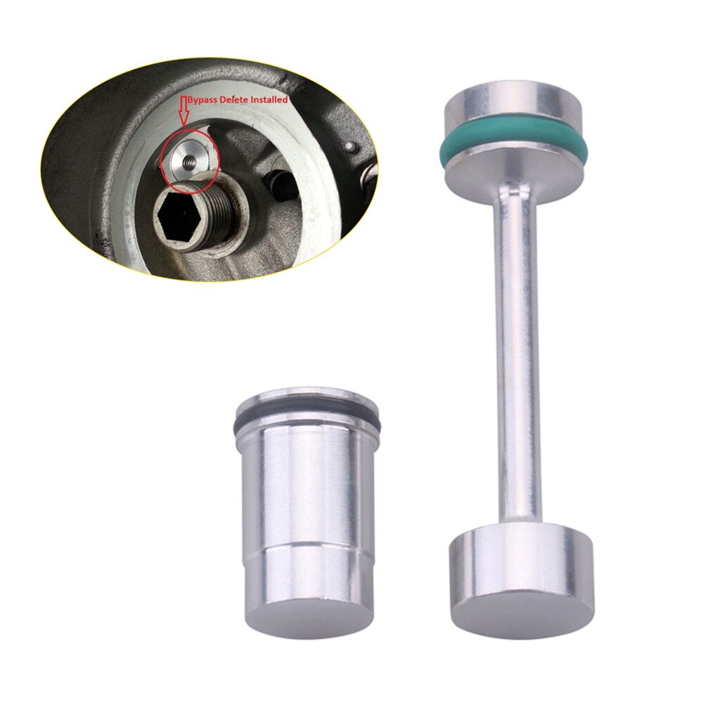 LS oil circuit splitter Motorsports Billet Aluminum Oil Diverter Barbell and Metal Bypass Delete Fits Car Replace Accessories