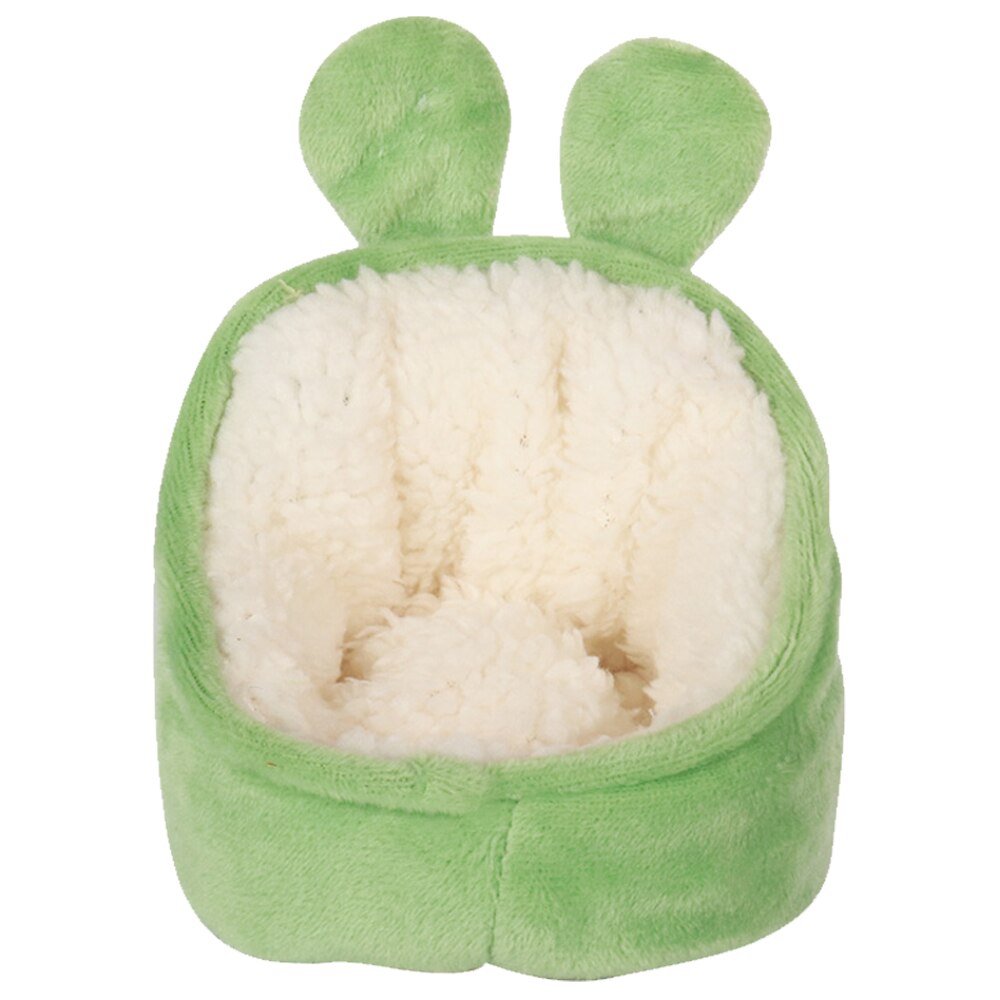 Pieni lemmikki pehmeä häkkisänky pesätalo lämmin riippumatto hamsterille rotta marsu orava pieni eläin: 9 x 9 x 10cm 1