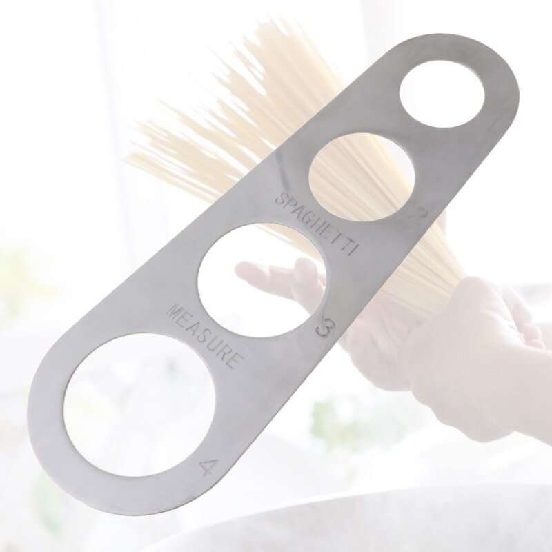 Rvs Spaghetti Measurer Tool Pasta Portion Control Gadgets 4 Porties X4YE