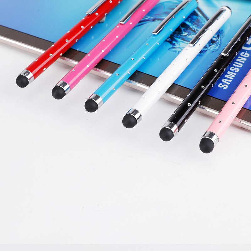 1Pc 2 In 1 Capacitieve Resistive Pen Touch Screen Stylus Potlood Voor Tablet Ipad Mobiele Telefoon Samsung Pc Stylus capacitieve Pen