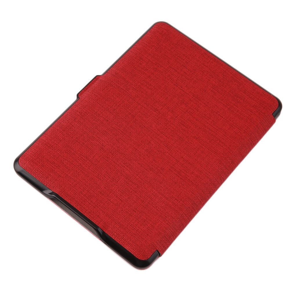 Magnetische Pu Lederen Beschermhoes Cover Skin Voor Kindle Paperwhite 3 1 2 Stofdicht Impact En Beschermende Scratch-slip: Rood