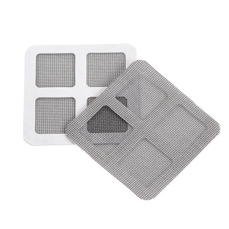 2 Stks/set Anti-Insect Fly Bug Mosquito Screen Netto Reparatie Tape Patch Lijm 10X10 (Cm) tape Summer Venster Netting Patch Reparatie