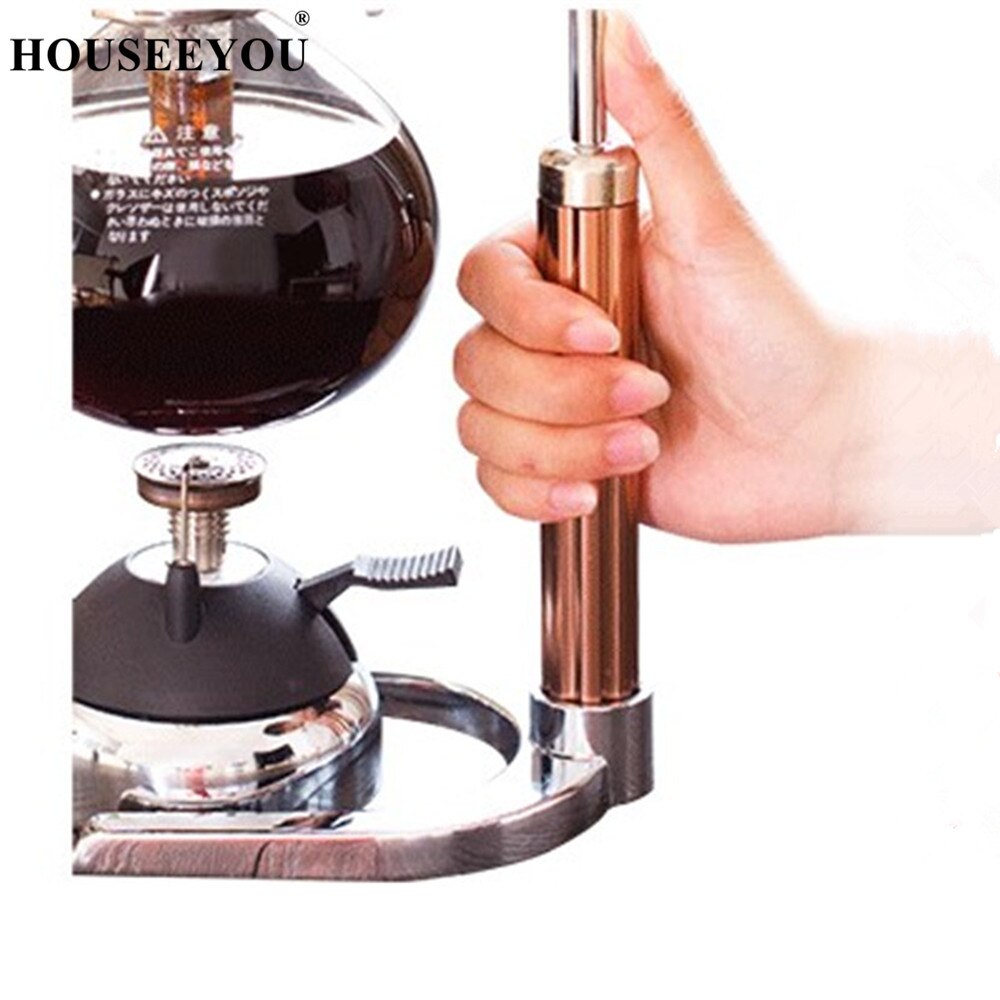 3 Cups Manual Syphon Coffee Maker Pot Hand Glass Vacuum Coffee Maker Brewer Heat-resistant Siphon Coffee Machine Filter
