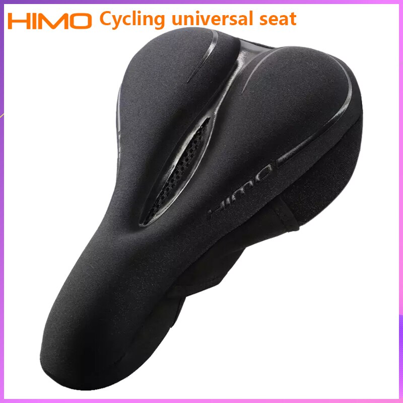 Himo-asiento para bicicleta eléctrica C20 Z20 C26, asiento Original para bicicleta eléctrica, cojín suave para ciclismo con accesorios de luz: Default Title