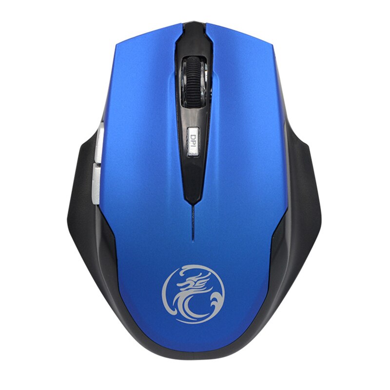 Imice ergonomische 2.4 ghz 6- knops opto-elektronische draadloze muis draadloze pc-computer gamingmuis muizen computer kantoor: Lijm