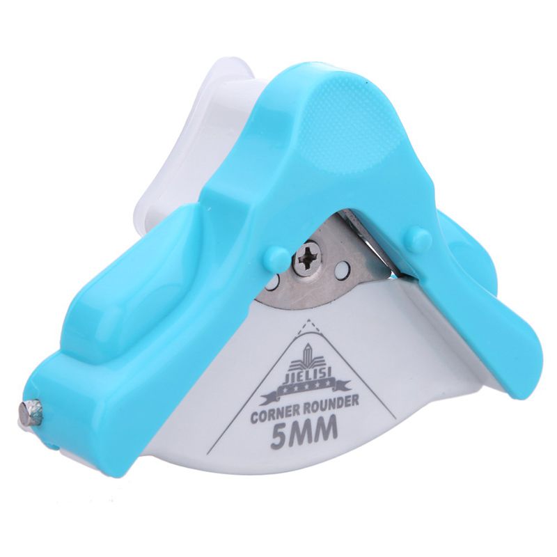 R4 DIY Mini Corner Rounder 5mm Kaart Papier Punch Craft Cirkel Patroon Foto Cutter Tool Briefpapier Hand Gat Craft scrapbooking W